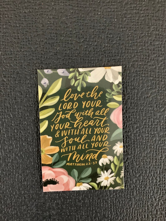 Pass it On - Matthew 22:37