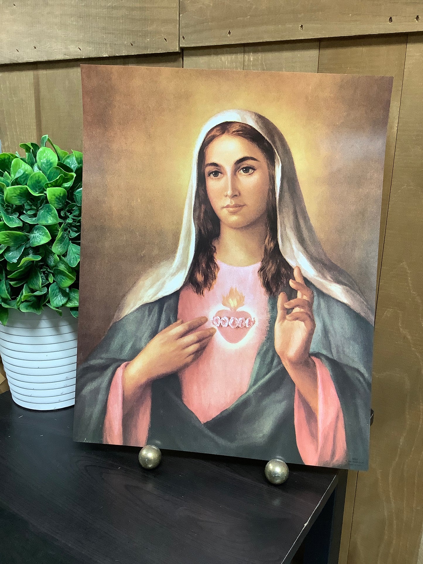 11x14 Print Immaculate Heart of Mary