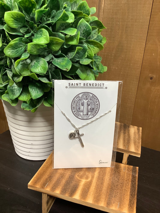 St. Benedict Cross Necklace