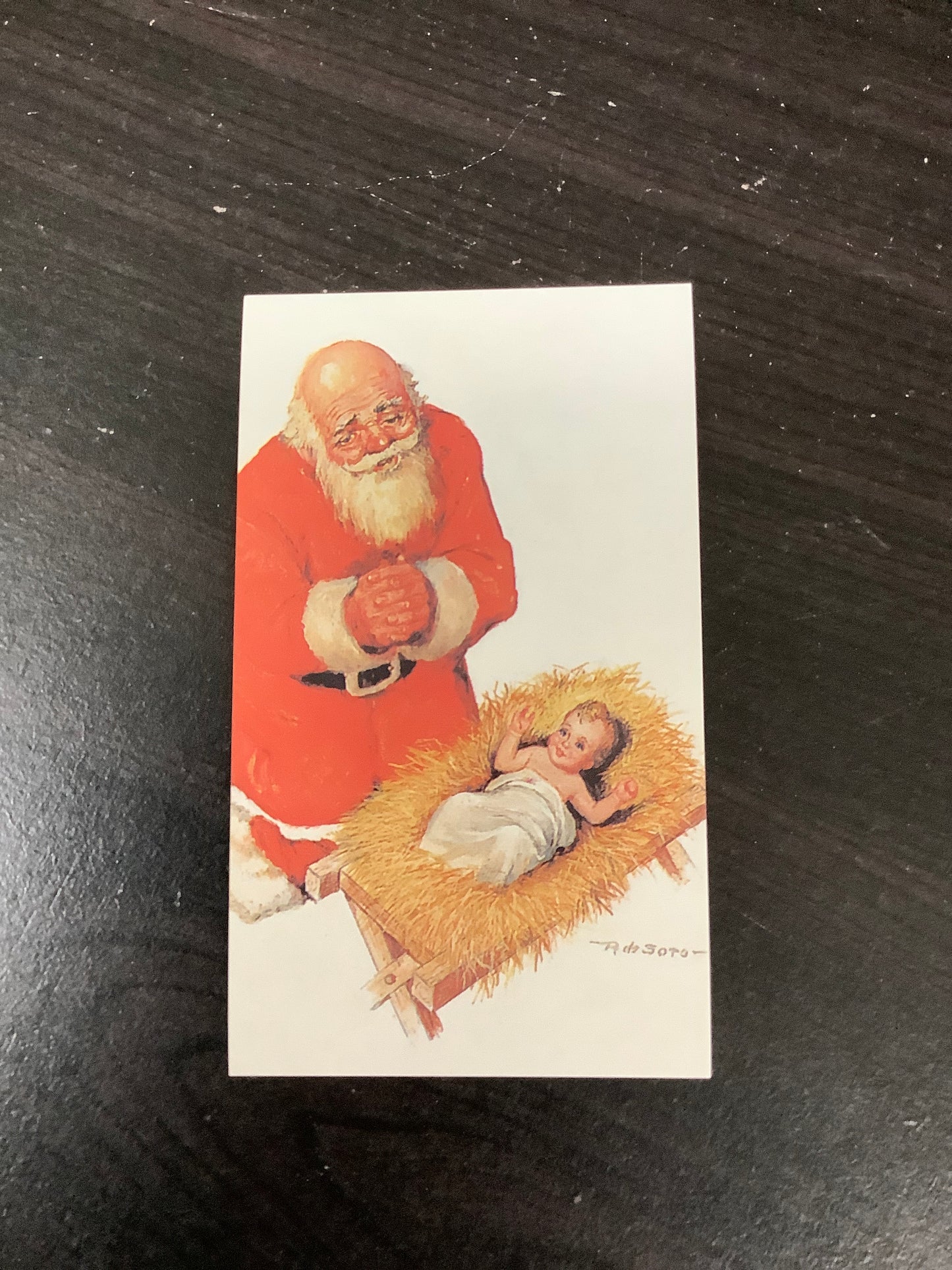 Prayer for Children Christmas Paper Prayer Card