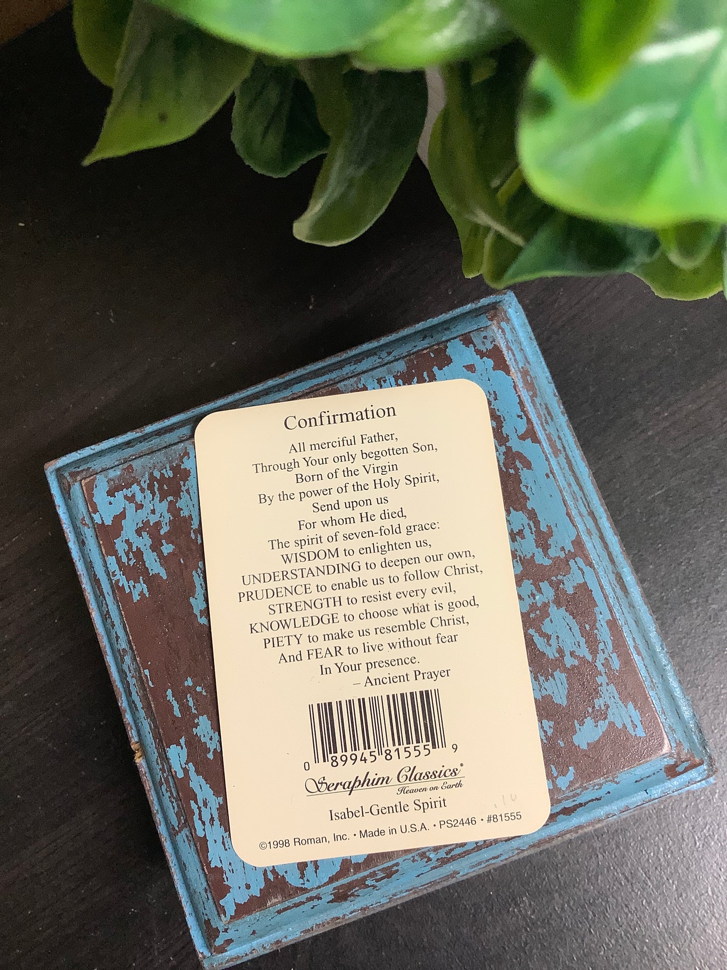 Confirmation Prayer Card