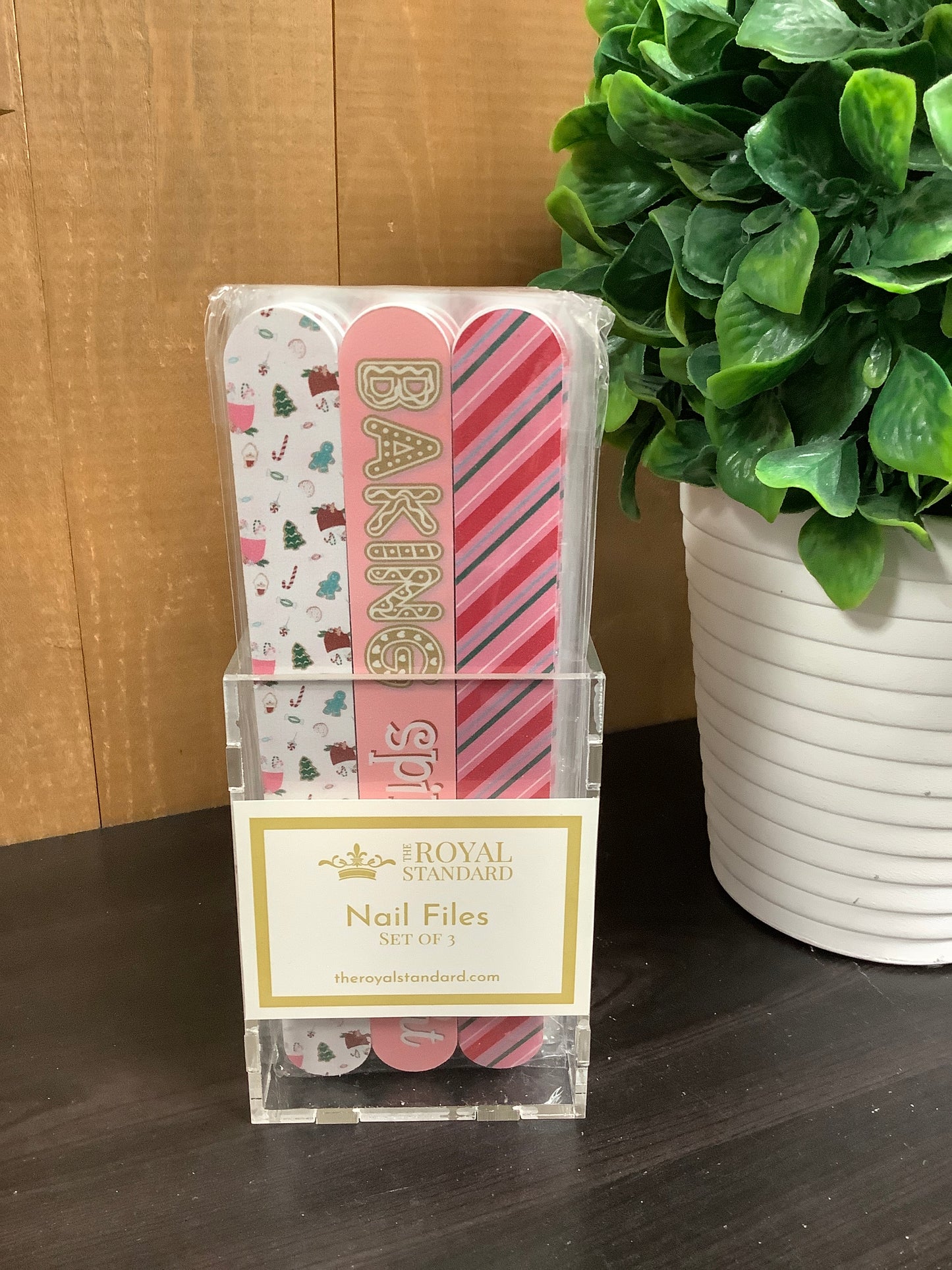 Baking Spirits Bright Nail Files - Set of 3