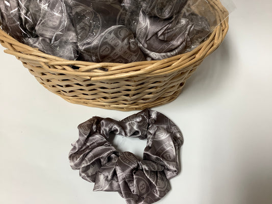 St. Benedict Grey Scrunchie