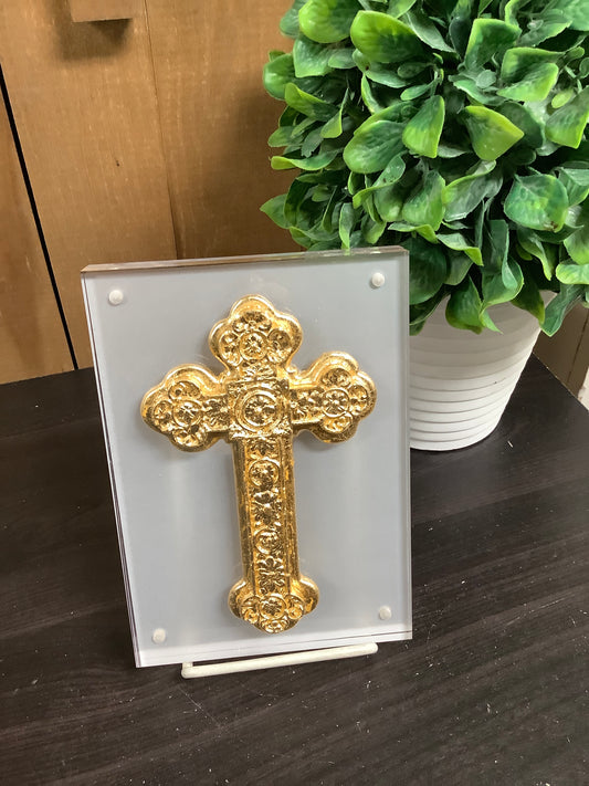 Acrylic Art 5x7 - Cross