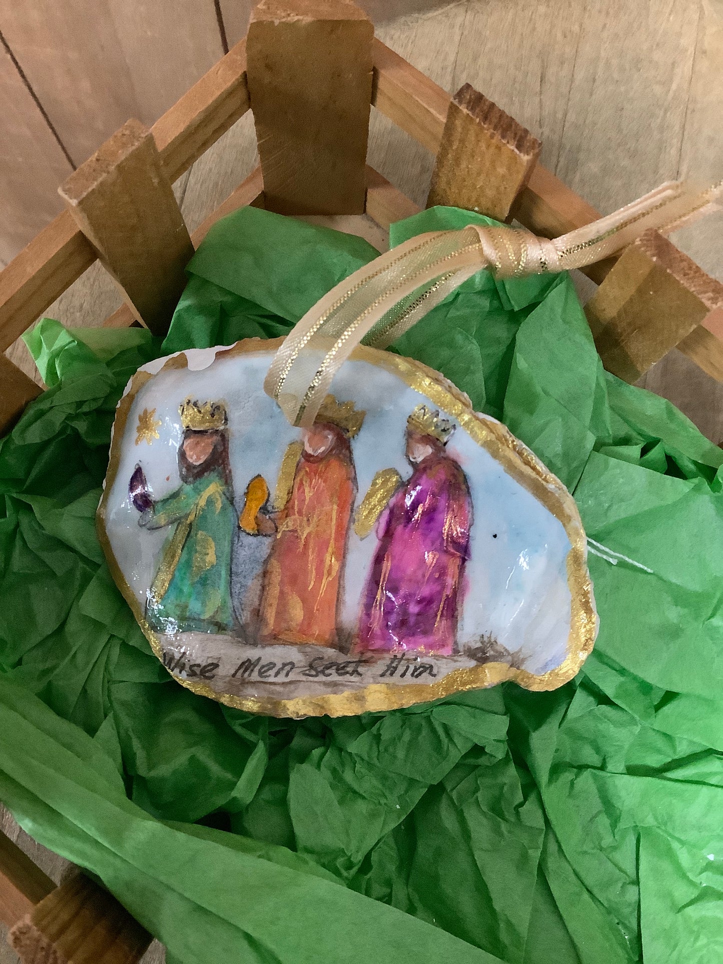Three Wisemen Oyster Shell