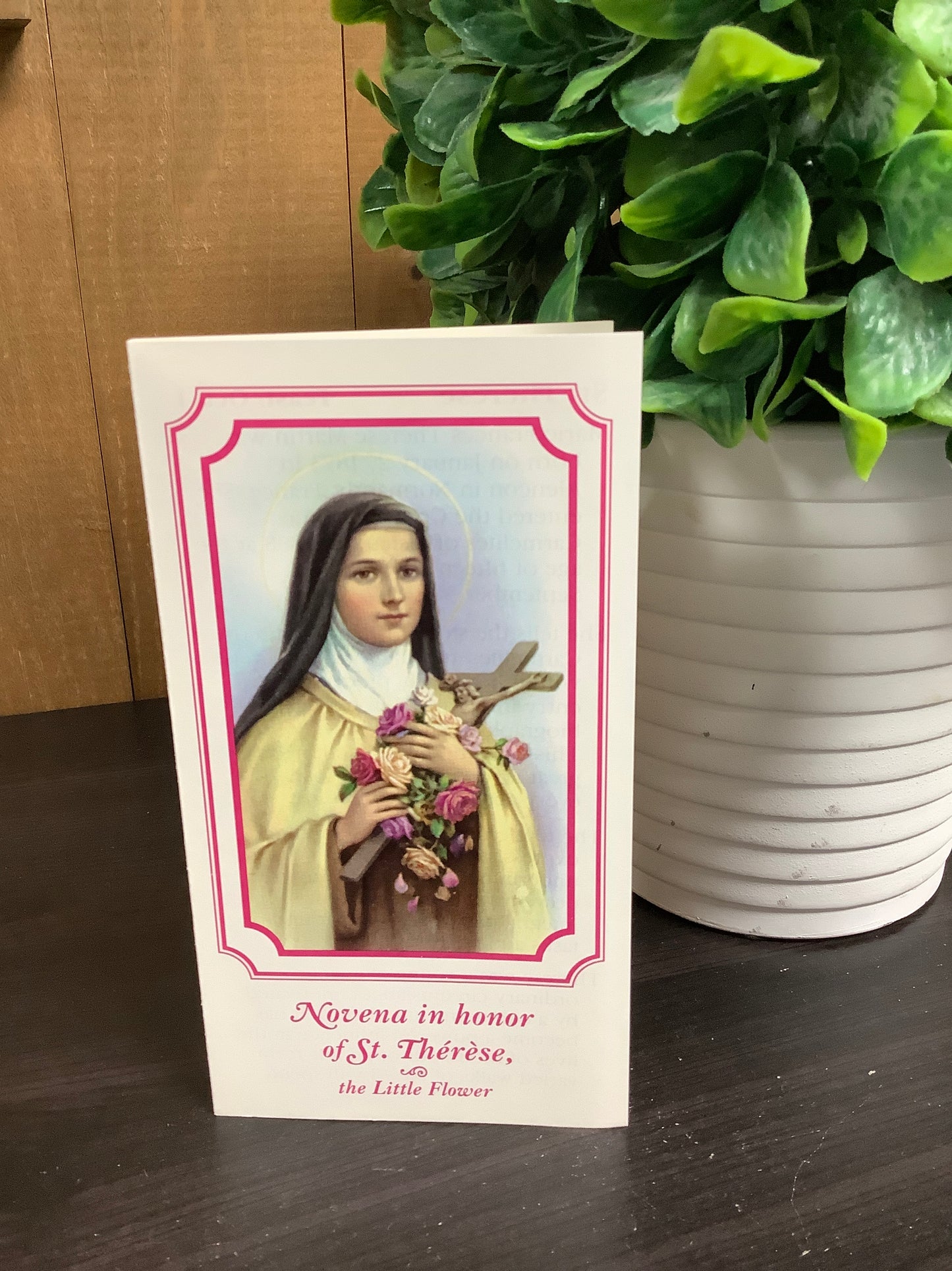 Novena in honor of St. Therese