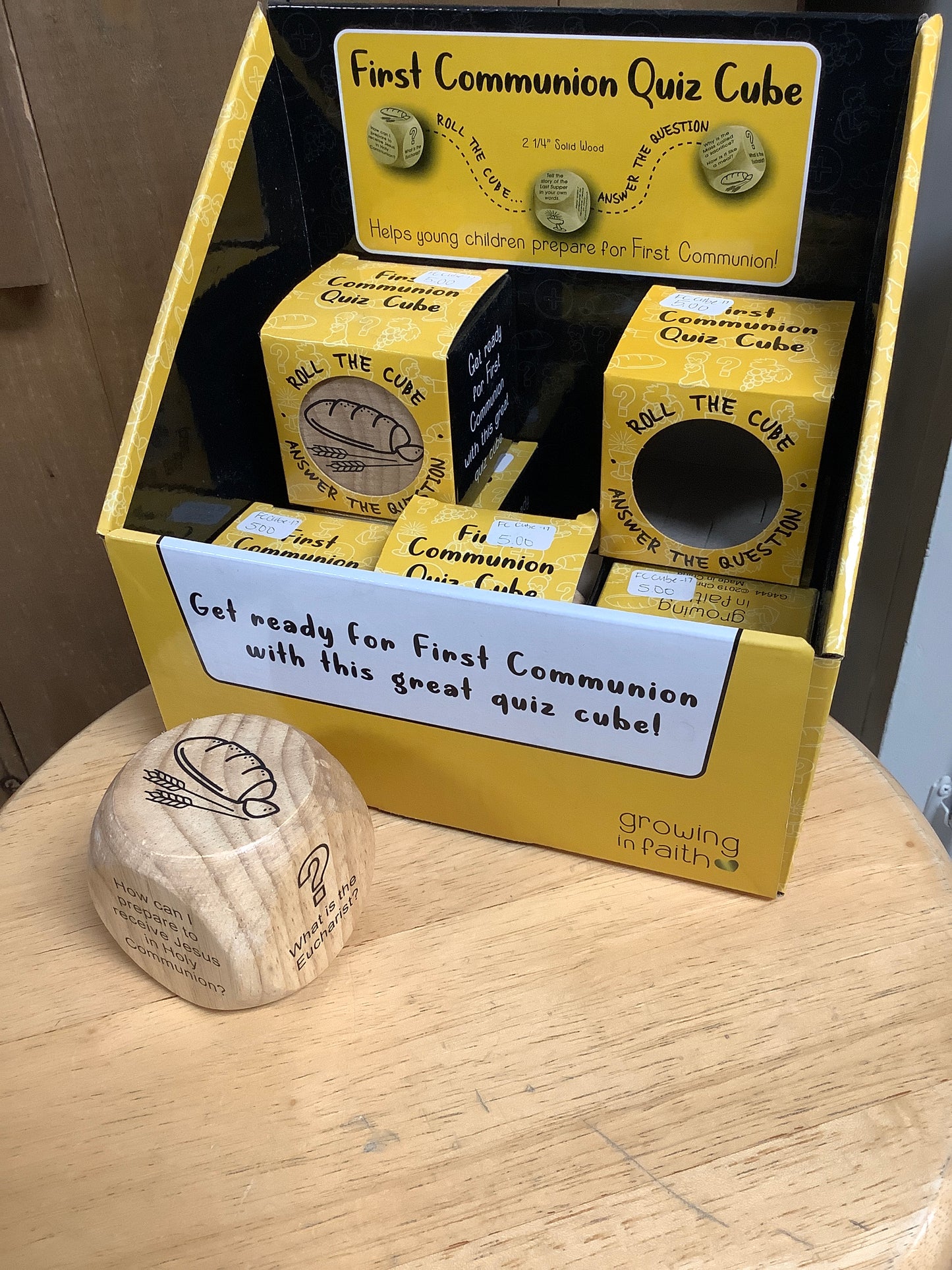 First Communion Cube