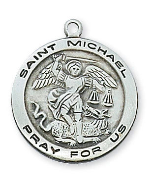 Sterling Silver St. Michael Medal