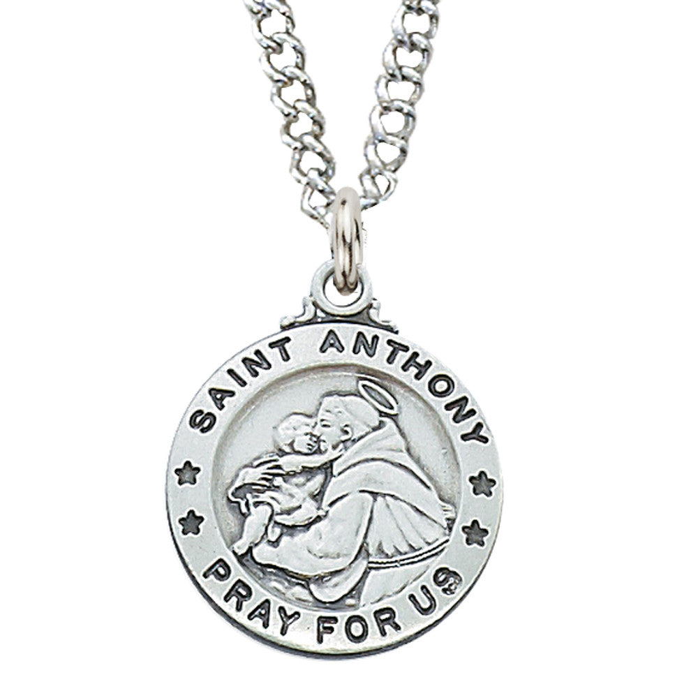 Sterling St. Anthony Medal