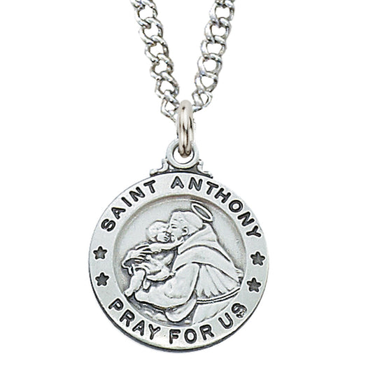 Sterling St. Anthony Medal