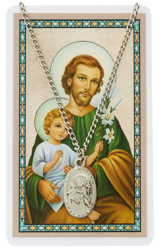 St. Joseph Medal & Prayer Card