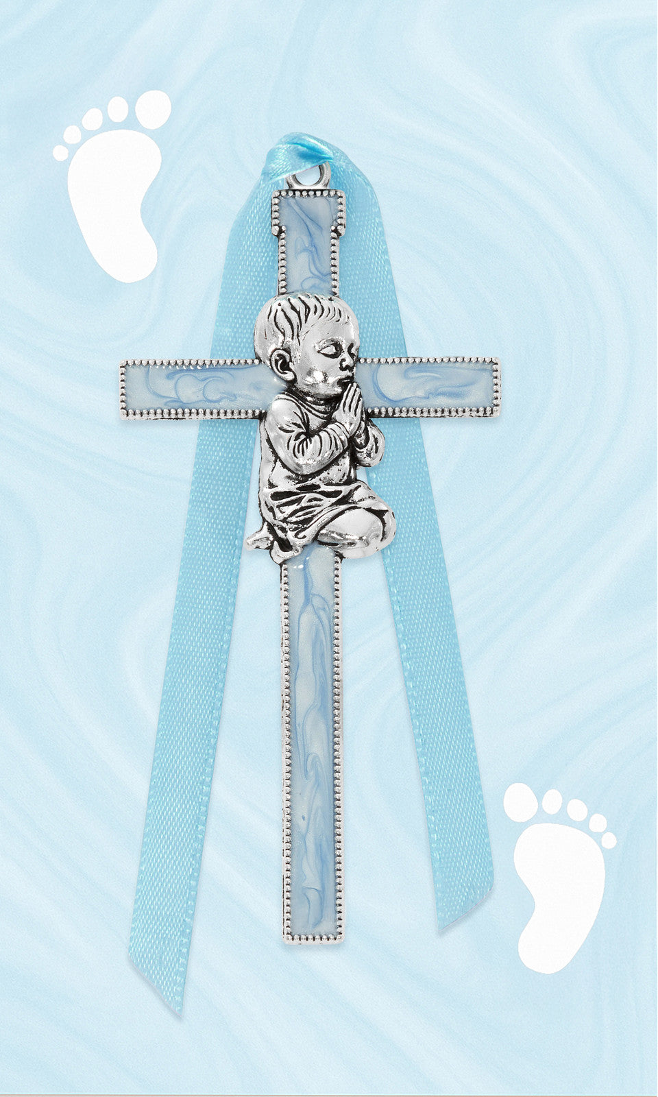 Blue Boy Crib Cross