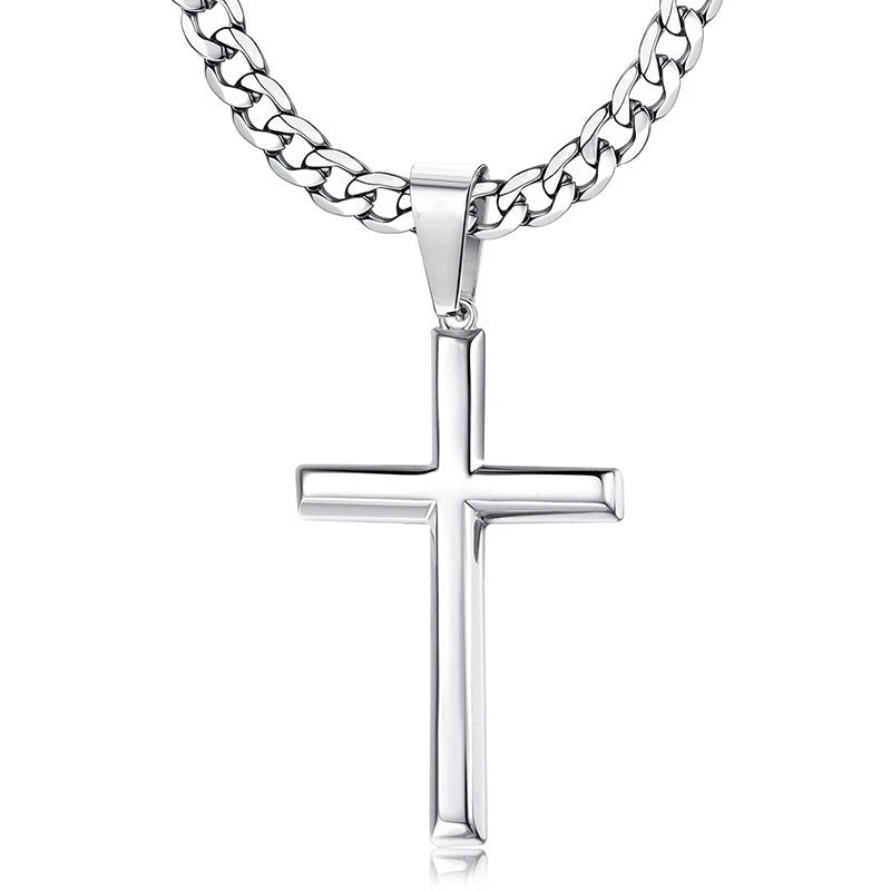 Stainless Steel Polished Cross