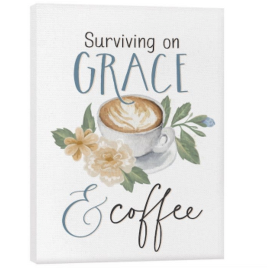 Canvas - Surviving on Grace & Coffee