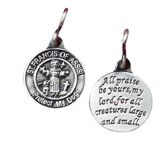 St. Francis Dog Pet Medal