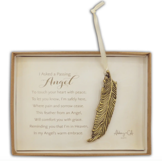 Passing Angel Feather Ornament