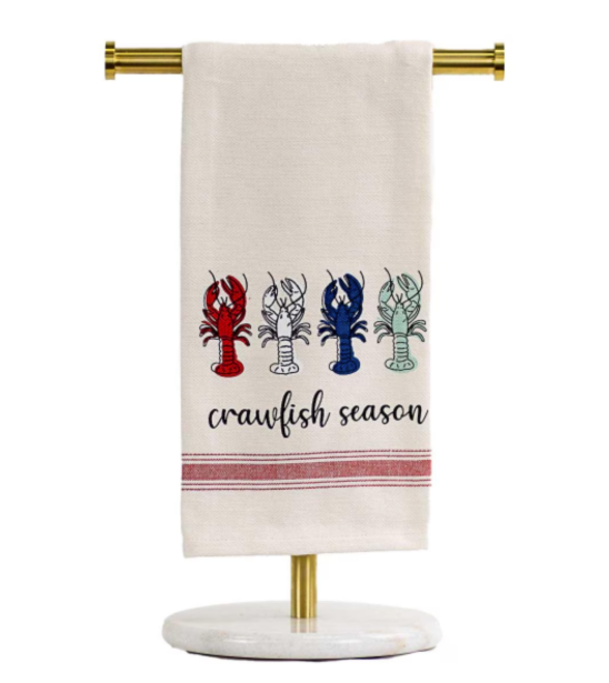 Crawfish Season Hand Towel