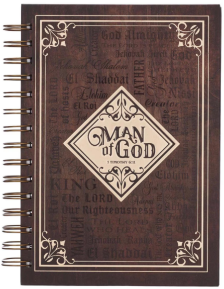 Wirebound Journal - Man of God