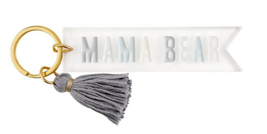 Acrylic Keychain- Mama Bear