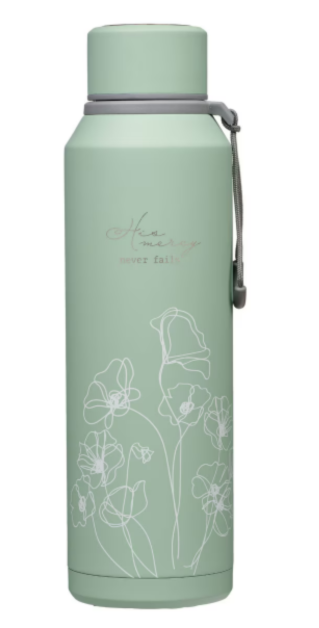 Stainless Steel Water Bottle- His Mercy