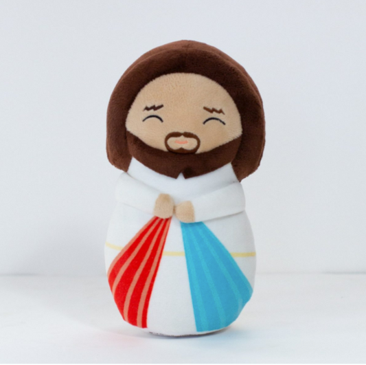 Divine Mercy Jesus Shining Light Plush Doll