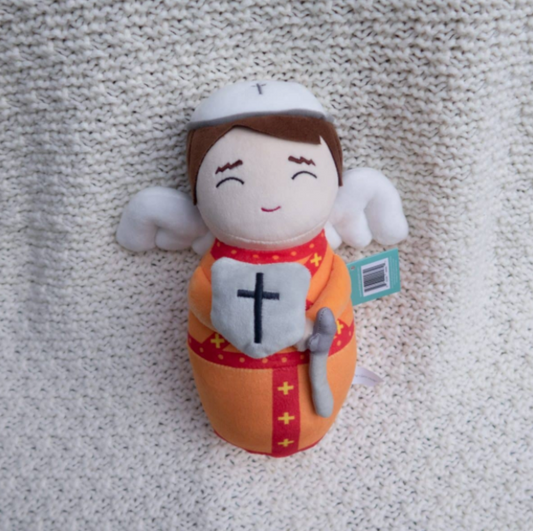 Saint Michael the Archangel Shining Light Plush Doll