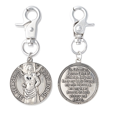 St. Sebastian Backpack Clip