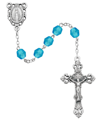 March/Aqua Rosary
