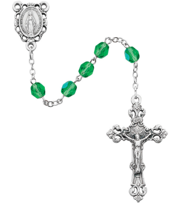 August/Peridot Rosary