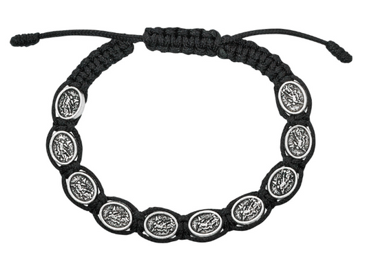 St. Michael Corded Bracelet