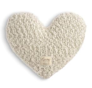 Cream Weighted Giving Heart