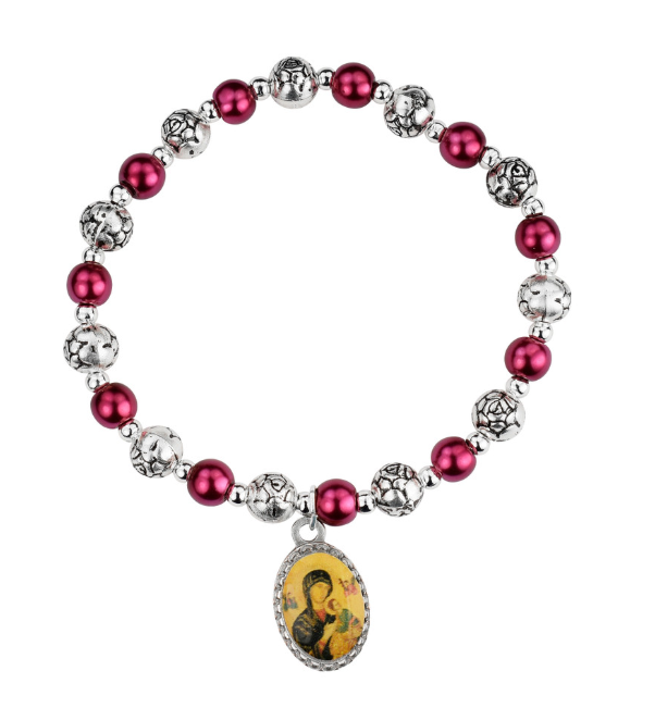 Our Lady of Perpetual Help Stretch Bracelet