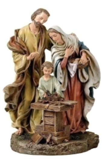 Holy Family in Carpenter Shop Statue