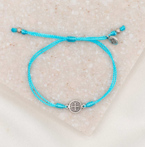 Breathe Blessing Bracelet - Turquoise/Silver