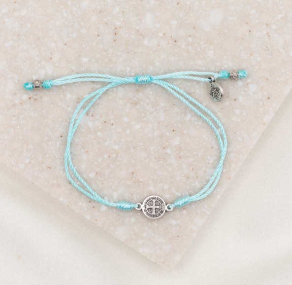 Breathe Blessing Bracelet - Mint/Silver