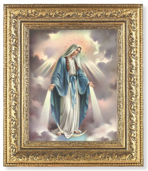 Ornate Gold Leaf Frames 8X10 - Our Lady of Grace