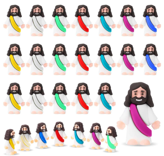 Mini Jesus Figurines, Assorted