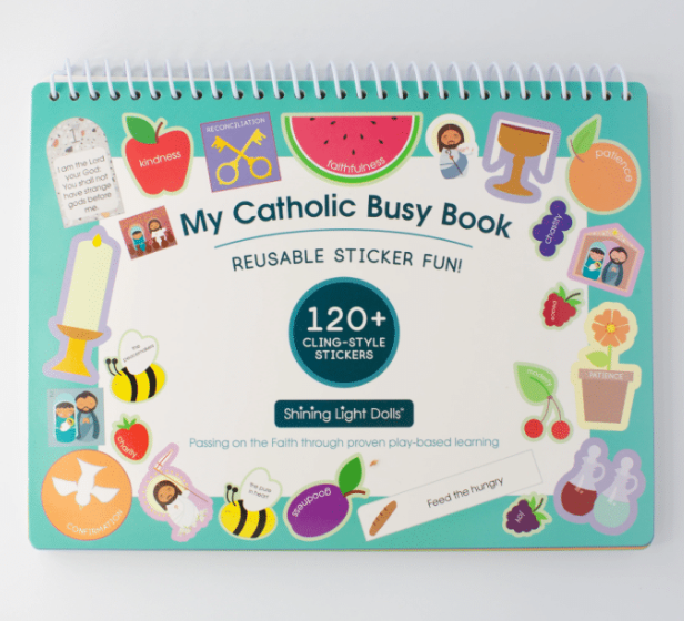 My Catholic Busy Book Reusable Sticker Fun
