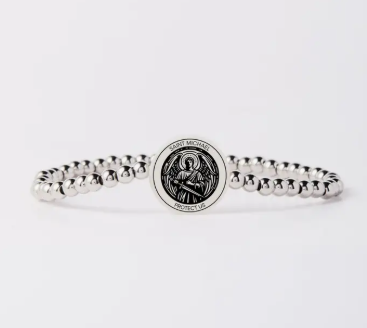 Holy Water St. Michael Bracelet - Stainless Steel