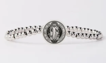 Holy Water St. Benedict Bracelet - Stainless Steel