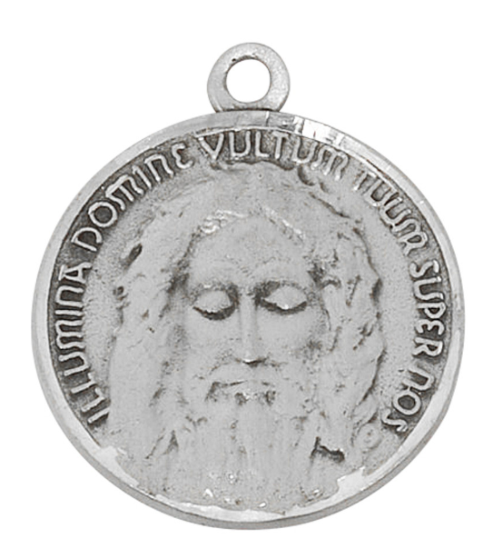 Pewter Holy Face Medal