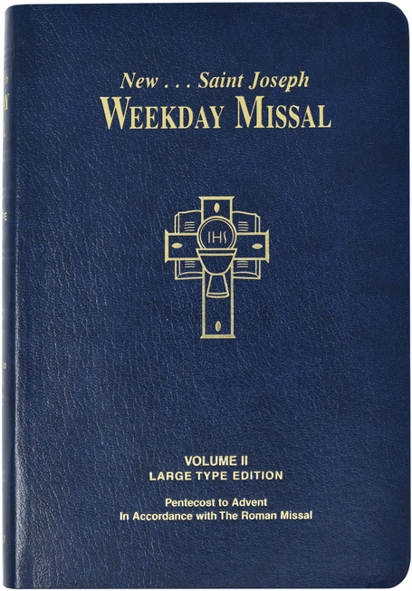 St. Joseph Weekday Missal, Volume II (Large Type Edition): Pentecost to Advent