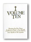 Volume Ten - Direction for Our Times As give to Anne, a lay apostle - Jesus Speaks to His Apostles