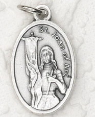 St Joan of Arc - 1 inch Pray for Us Medal