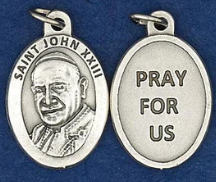 St John XXIII - 1 inch Pray for Us Medal