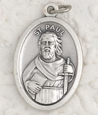 St Paul - 1 inch Pray for Us Medal