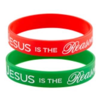 Jesus is the Reason Silicone Bracelets - Assorted Colors