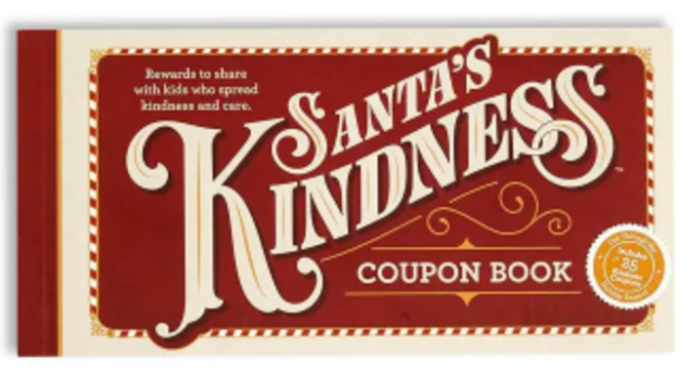 Santa's Kindness Coupon Book