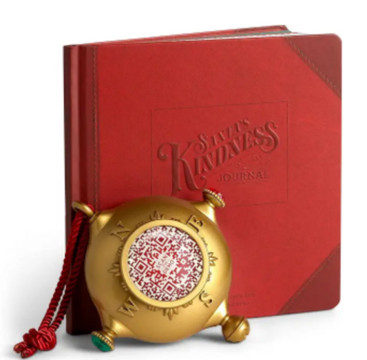 Santa's Kindness Ornament & Journal