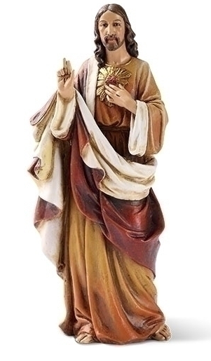 6.25" Sacred Heart of Jesus Statue